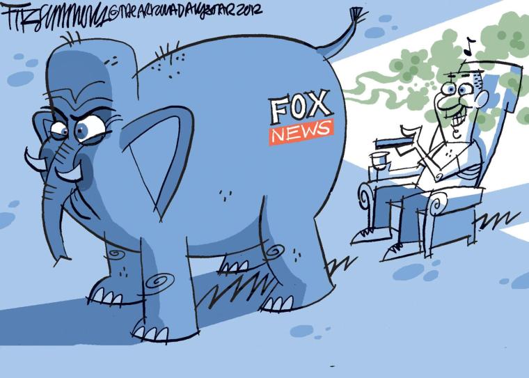 Fox news sprays farts gop